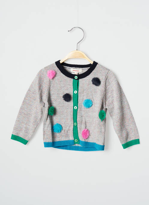 Vestă cu mâneci lungi gri CATIMINI fată