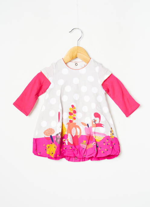 Rochie midi gri CATIMINI fată