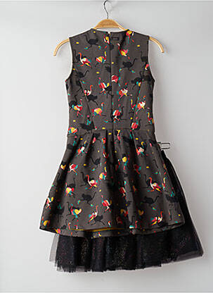 Rochie midi multicolor CATIMINI fată