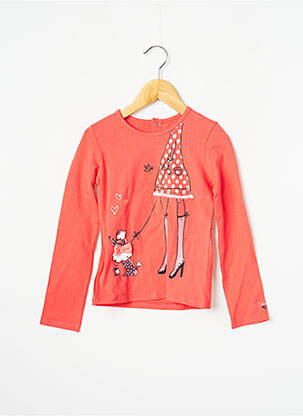 Vestă cu mâneci lungi roz CATIMINI fată