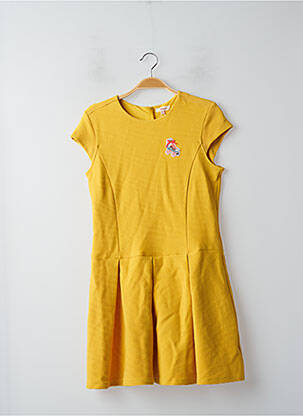 Rochie midi galben CATIMINI fată