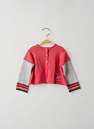 Vestă cu mâneci lungi roșu CATIMINI fille