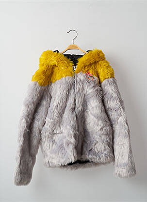 Palton scurt gri CATIMINI fată