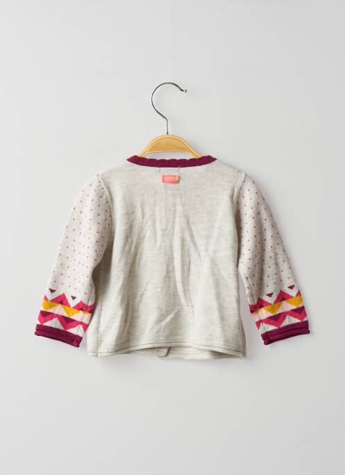 Vestă cu mâneci lungi alb CATIMINI fată