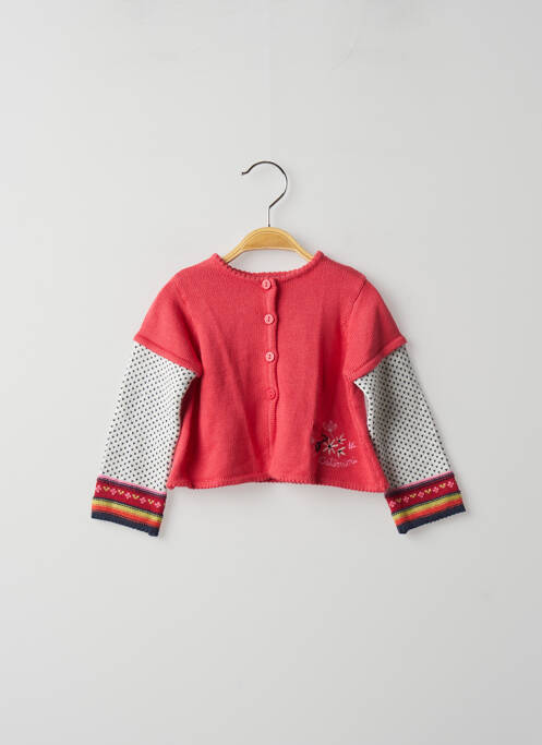 Vestă cu mâneci lungi roșu CATIMINI fată