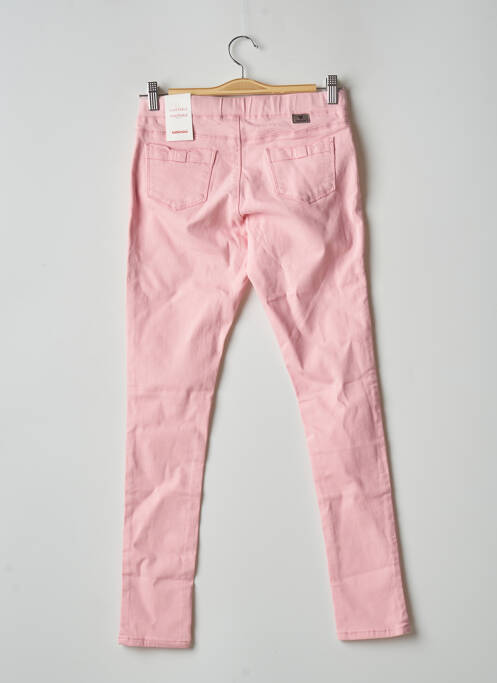 Blugi cu croială dreaptă roz CATIMINI fată