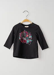 Tricou negru CATIMINI fille