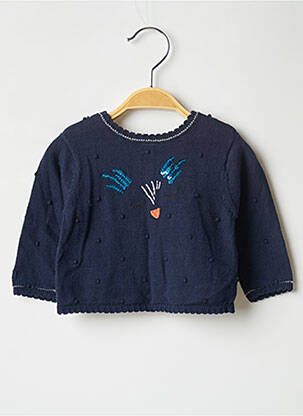 Vestă cu mâneci lungi negru CATIMINI fată