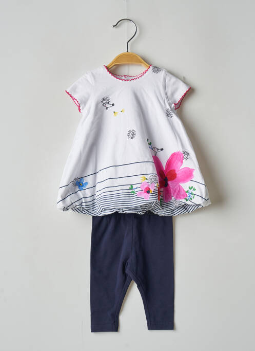 Rochie scurtă alb CATIMINI fată