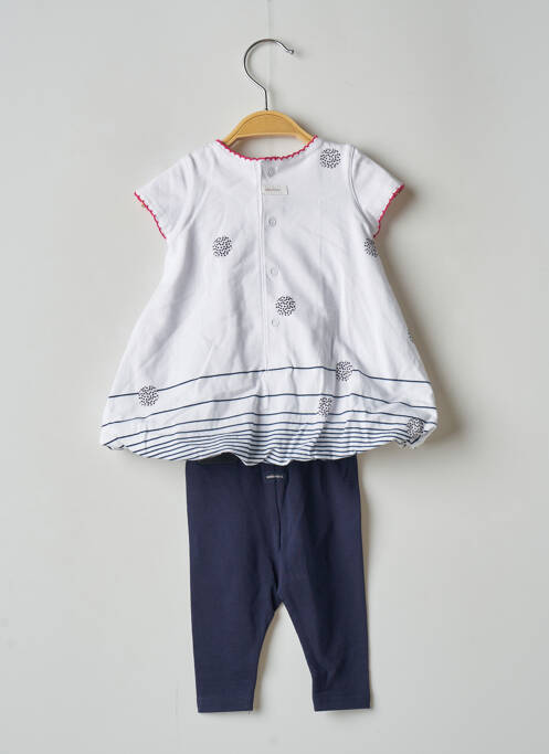 Rochie scurtă alb CATIMINI fată