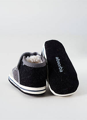 Papuci/pantofi de casă gri ABSORBA băiat