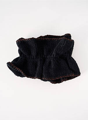 Guler / Eșarfă de gât negru CATIMINI fată