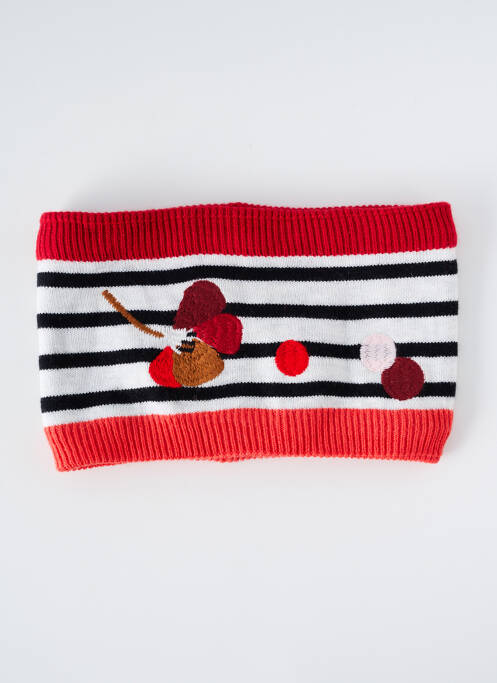 Guler / Eșarfă de gât alb CATIMINI fată