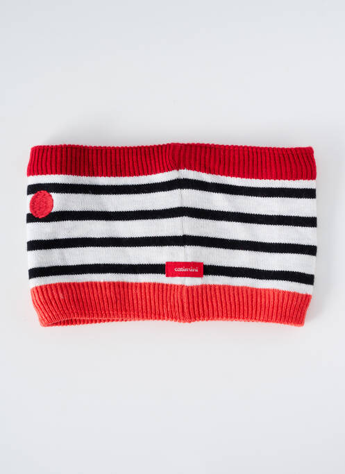 Guler / Eșarfă de gât alb CATIMINI fată