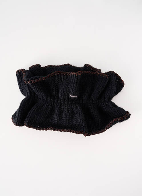 Guler / Eșarfă de gât negru CATIMINI fată