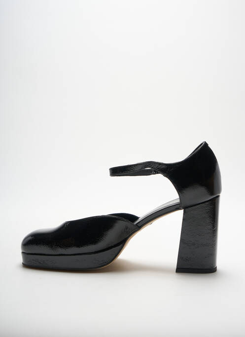 Pantofi cu toc negru SARENZA femeie