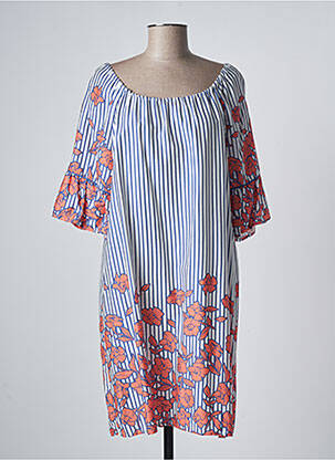 Rochie midi albastru DEVERNOIS femeie