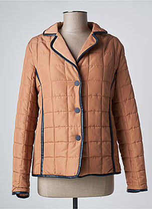 Geacă matlasată maro DEVERNOIS femeie