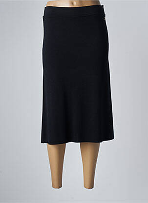 Fustă midi negru DEVERNOIS femeie