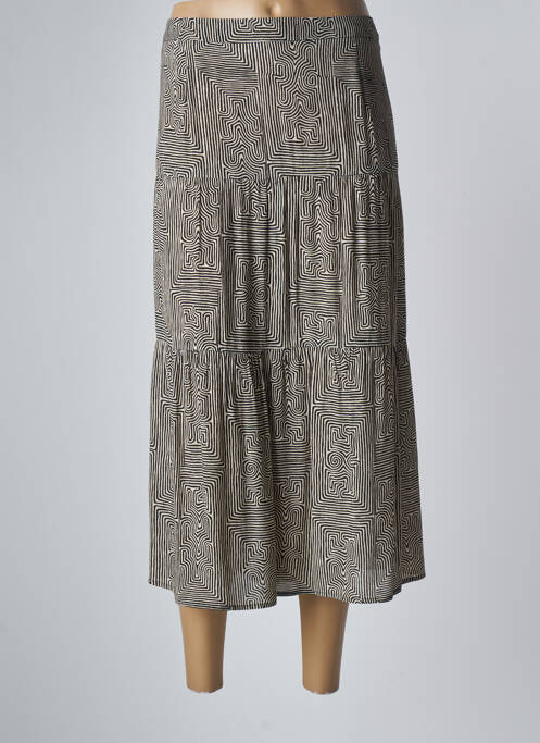 Fustă midi bej DEVERNOIS femeie