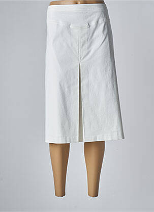Fustă midi alb DEVERNOIS femeie