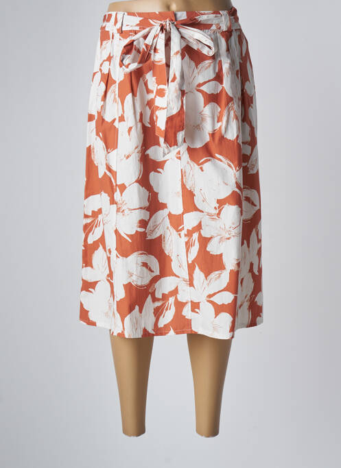 Fustă midi portocaliu DEVERNOIS femeie