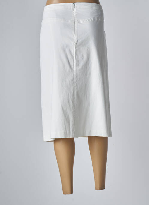 Fustă midi alb DEVERNOIS femeie