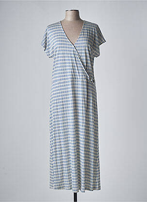 Rochie lungă albastru DEVERNOIS femeie