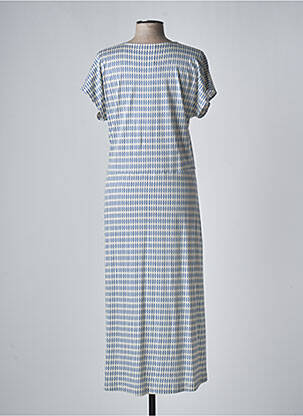 Rochie lungă albastru DEVERNOIS femeie
