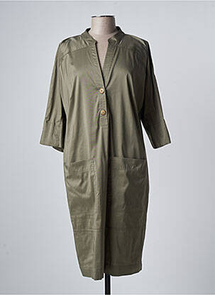 Rochie midi verde DEVERNOIS femeie