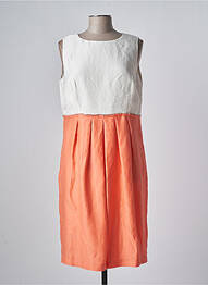 Rochie midi portocaliu DEVERNOIS femeie