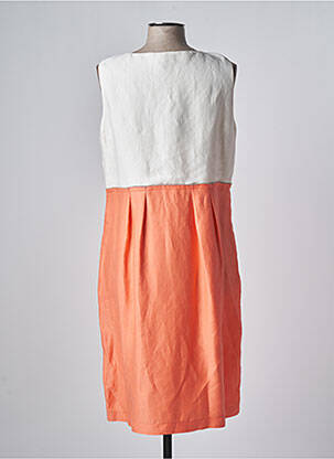 Rochie midi portocalie DEVERNOIS femeie