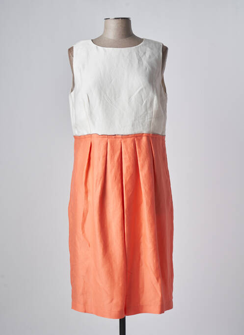 Rochie midi portocaliu DEVERNOIS femeie