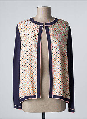 Vestă cu mâneci lungi roz DEVERNOIS femeie