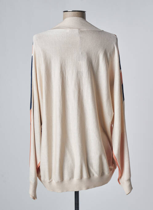 Vestă cu mâneci lungi galben DEVERNOIS femeie