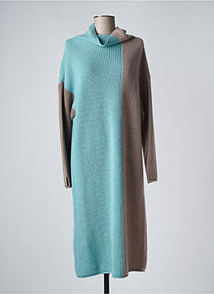 Rochie lungă albastru DEVERNOIS femeie