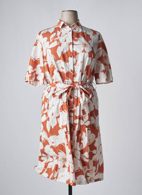 Rochie midi portocaliu DEVERNOIS femeie