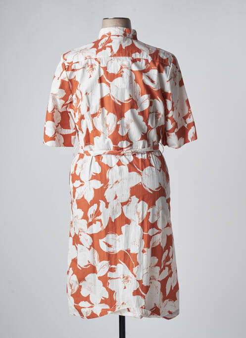 Rochie midi portocaliu DEVERNOIS femeie