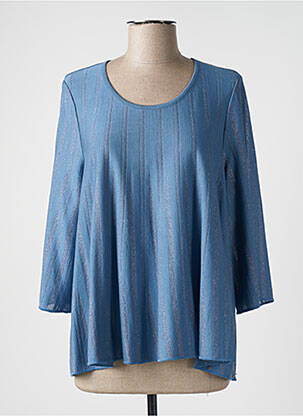 Pulover albastru DEVERNOIS femeie