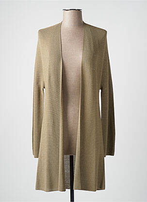 Vestă cu mâneci lungi verde DEVERNOIS femeie