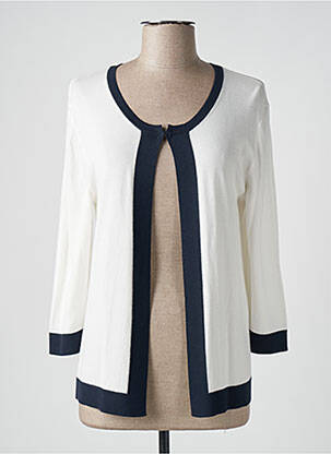 Vestă cu mâneci lungi bej DEVERNOIS femeie