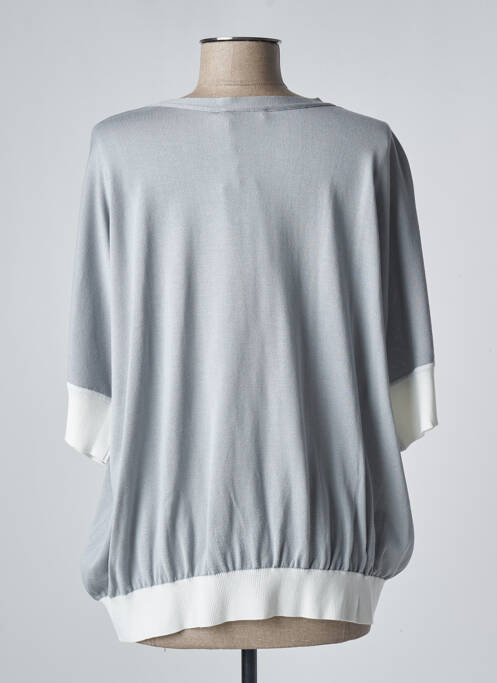 Vestă cu mâneci scurte gri DEVERNOIS femeie