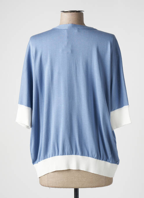 Vestă cu mâneci scurte albastru DEVERNOIS femeie