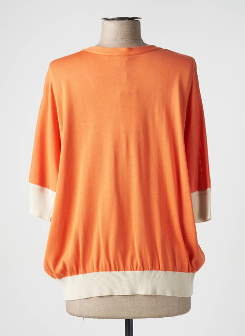 Vestă cu mâneci scurte portocaliu DEVERNOIS femeie