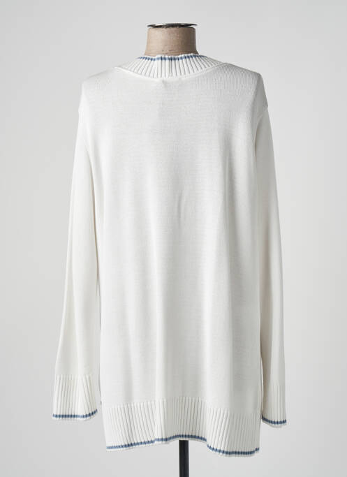 Vestă cu mâneci lungi alb DEVERNOIS femeie