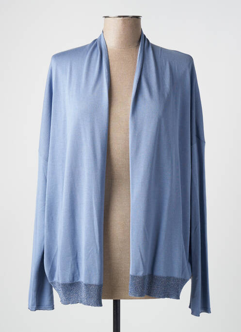 Vestă cu mâneci lungi albastru DEVERNOIS femeie