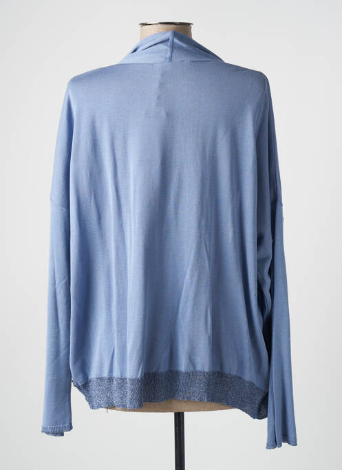 Vestă cu mâneci lungi albastru DEVERNOIS femeie