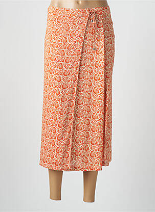 Fustă lungă portocaliu DEVERNOIS femeie