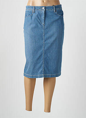 Fustă midi albastru DEVERNOIS femeie