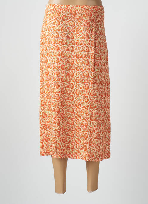 Fustă lungă portocaliu DEVERNOIS femeie